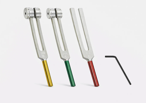 ชุดส้อมเสียงเคลือบสี C128, C256, C512 พร้อมประแจหกเหลี่ยม เกรดสูง CE - Product Image 4