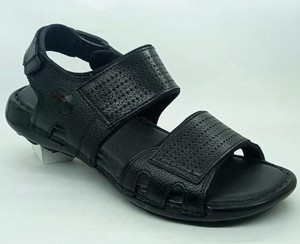 Sandalias de Cuero Versátiles para Hombre, Cierre Fácil con Velcro, para Viajes y Aventuras de Otoño, Venta al Por Mayor, Logotipo OEM, Suela de PU 2026 - Product Image 5