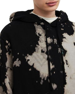 Premium Mens <b>Acid</b> <b>Wash</b> Hoodie Oversized Cotton Fleece Pullover Heavyweight Tie Dye Hooded Sweatshirt Custom Streetwear - Product Image 5