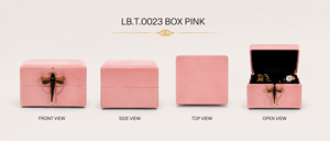 Luxury Pink Mirror <b>Glass</b> Decorative Storage Box Set Dragonfly <b>Knob</b> Premium Jewelry Vanity Organizer Boxes Home Decor Lacquered - Product Image 4
