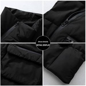 Venta al por mayor de chalecos cálidos de forro polar, chalecos de burbujas de moda sin mangas, chaquetas acolchadas antiarrugas personalizadas, chalecos acolchados OEM - Product Image 6