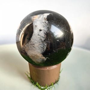 High Quality Black Tourmaline Quartz Crystal Sphere Healing Stone Wholesale Supplier - Product Image 5