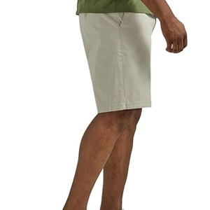 Erkek Büyük Beden Ekstrem Hareketli Düz Ön Şortlar Günlük Kullanım İçin Rahat Esnek Günlük Şortlar - Product Image 6