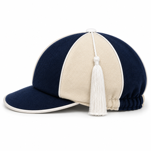 Casquette de rugby unie à huit panneaux, style vintage, en velours, pour club, personnalisable, commande en gros, lot 3D - Product Image 5
