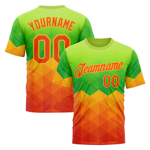 Camisetas de Estilo Urbano para Hombre de Primera Calidad, Camisetas Personalizadas con Sublimación, Mangas Cortas, Nombre y Número Personalizados - Product Image 1