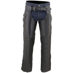 Pantalones de Cuero para Motociclistas Samroz Sports, Diseño y Logotipo Personalizables, Forro Térmico de Alta Calidad, Bolsillos Laterales con Cierre a Presión - Product Image 4