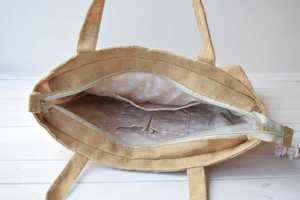 Sac messager en jute imprimé sur mesure, sac bandoulière écologique avec grande capacité de rangement pour une utilisation promotionnelle - Product Image 3