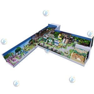 Indoor Playground Soft Play Structure Ball Pool <b>Slide</b> Climbing Wall Aluminum PVC Frame Total Solution Malls Amusement Parks - Product Image 2