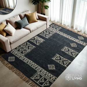 Export Quality Handwoven <b>Wool</b> Kilim Area Rug Organic Earth Tone Flat Weave Floor Covering Wholesale - Product Image 6