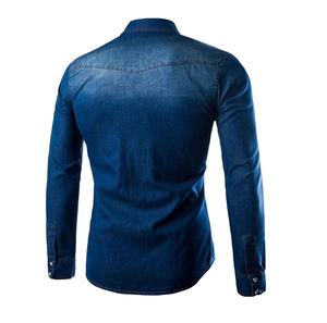Chaqueta Bomber de Mezclilla de Poliéster y Algodón de Alta Calidad para Hombre, Manga Larga, Casual, Ecológica, 240 GSM, Talla Adulto, Lavado Vintage - Product Image 5