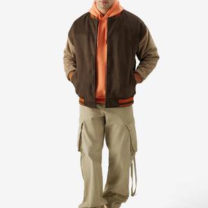 Blouson universitaire en laine pour homme, nouveau style, très vendu, respirant, confortable, élégant, avec col montant, OEM - Product Image 5