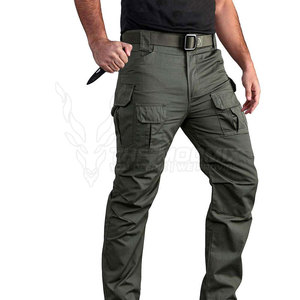2026 Men Cotton <b>Cargo</b> <b>Work</b> Pants Abrasion Resistant Multiple Pockets Uniform Type Workwear - Product Image 6