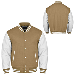 Vestes universitaires sur mesure en cuir véritable, fabriquées au Pakistan, prix fabricant, vestes de baseball, vestes de collège. - Product Image 4