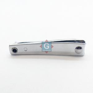 Stainless Steel Nail Clipper 12.5 MM Jaw Flat Shape Curved Blade Durable for Finger Use - Product Image 4