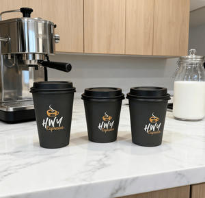 Biodegradable Single Wall Take Out Wholesale Insulated Recycle Carton Custom Disposable Paper Coffee Cups with Lid