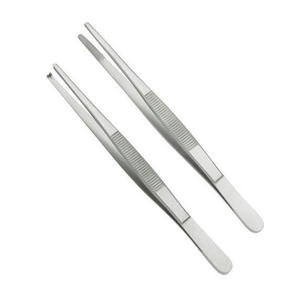 Pinzas de tejido estándar premium de 13cm, 14cm, 16cm, 20cm, 25cm, 1x2 dientes, de acero inoxidable, instrumentos quirúrgicos, médicos y veterinarios, CE - Product Image 3