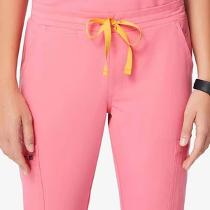 Ensembles de blouses médicales en coton et élasthanne pour femmes, uniformes d'infirmières, ensembles d'uniformes d'hôpital - Product Image 6