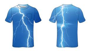 T-shirts Streetwear d'été à manches courtes, coupe ample et épaisse, avec impression DTG par sublimation - Product Image 4