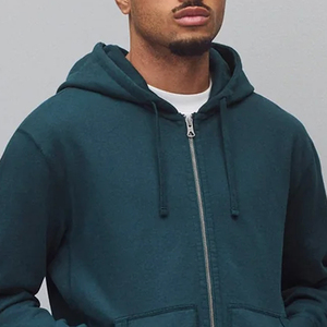 Sudadera con Capucha para Hombre, Diseño con Logotipo, Color Sólido Premium, Cierre de Cremallera, para Uso Diario y Viajes, Servicio OEM 2026 - Product Image 2