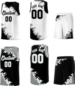 Maillots de sport respirants pour hommes, ensembles d'uniformes de basketball personnalisables pour jeunes, vêtements de basketball personnalisables, ensemble de tenues d'équipe - Product Image 6