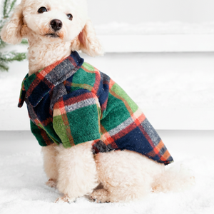 Knitted <b>Dog</b> Jacket Warm Winter Pet <b>Clothes</b> for Small and Large <b>Dogs</b> - Product Image 1