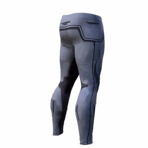 Leggings de compression pour hommes, séchage rapide, extensibles, pour entraînement sportif, course à pied, respirants, couche de base performante - Product Image 2