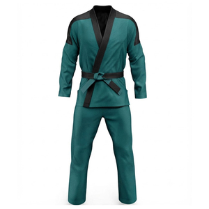 Nouvelle tenue de karaté élégante et performante pour hommes, logo sur le devant, 100% coton, convient à tous les niveaux de pratique des arts martiaux - Product Image 1