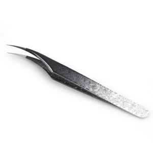 Pince à épiler multifonctionnelle en argent perlé pour extensions de cils individuelles, pour usage esthétique, couleur personnalisable - Product Image 4