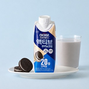 Low Sugar Made in Korea Best Seller <b>Protein</b> RTD Adult Liquid 250mL Energy Boost Low Fat OEM <b>Cookie</b> & Cream ILDONG Himmune - Product Image 3