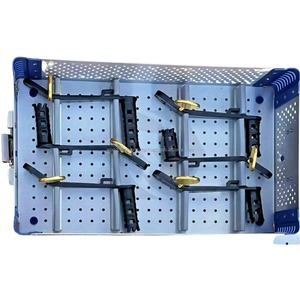 Juego de Retractores para Microdiscectomía Lumbar Caspar, Clase I, Manual, Acero Inoxidable, Certificado CE, Caja de Esterilización para Uso Hospitalario - Product Image 4
