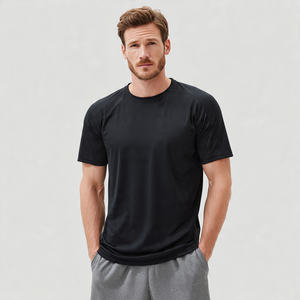 T-shirts en polyester à séchage rapide pour hommes, confortables et élégants, streetwear, t-shirt à séchage rapide pour hommes, manches courtes, t-shirt à séchage rapide pour hommes - Product Image 3