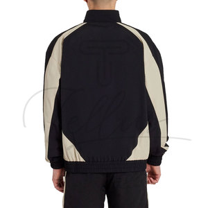 Custom Men's Spring Casual Two-Piece Zipper Track Suit Polyester/Nylon Windbreaker Jogger <b>Jacket</b> Set Reversible Quick Dry - Product Image 3