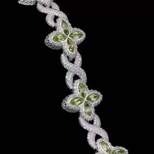Nueva Llegada Pulsera Cubana Infinito de Plata 925 con Moissanita VVS Estilo Hip Hop Iced, Joyería para Fiesta - Product Image 4