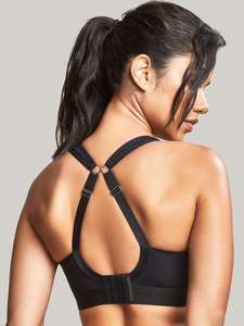 Sujetador deportivo acolchado de alta calidad con cierre frontal y banda de cintura ajustable - Color RUST - Product Image 4