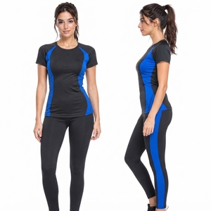 Women Compression Shirt High Quality Sports Top Lightweight Quick Dry Fabric Breathable Stretch Fit Moisture <b>Wicking</b> Fitness - Product Image 6