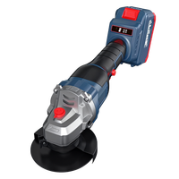 Meuleuse d'angle sans fil sans balais 100 mm 8000 tr/min 21 V Réglage multi-vitesses Outil électrique