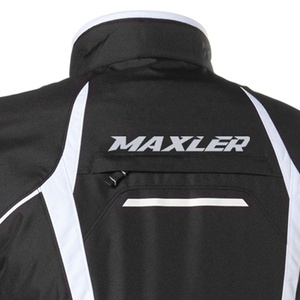 Chaqueta textil para motocicleta para hombre, chaqueta de turismo transpirable impermeable aprobada por la CE, detalles reflectantes, protectores extraíbles - Product Image 3