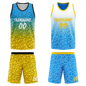 Conjunto de Uniforme de Baloncesto Sublimado Personalizado con Estampado de Leopardo, Unisex, Transpirable, de Poliéster, con Pantalones Cortos, Nombre del Equipo 00, Cuello en V - Product Image 5