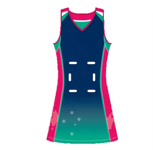 Meilleur prix pour les uniformes de netball personnalisés, vêtements de sport de haute qualité, 100% polyester avec design imprimé par sublimation, uniformes de netball - Product Image 3