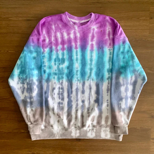 Camisetas Cortavientos Personalizadas con Tie-Dye, Sudaderas Oversize de Cuello Redondo para Hombre, Sudaderas con Hombros Caídos para Chicas, Ropa Universitaria - Product Image 4