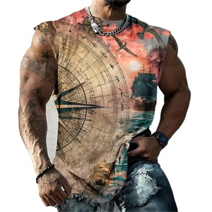 Camisetas sin mangas Unisex estilo motorista gótico 2025 camiseta interior de punto de moda de verano personalizada para hombres y mujeres ropa informal fresca - Product Image 1