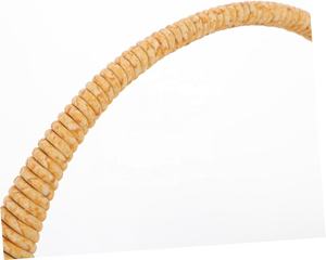 Cesta de Flores de Ratán en Forma de Corazón Hecha a Mano con Asa - Cesta de Regalo Tejida Romántica y Cesta Decorativa para Bodas - Product Image 3