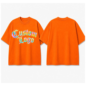เสื้อยืดโอเวอร์ไซส์สะท้อนแสงสีรุ้งสำหรับผู้ชาย |   เสื้อยืดกราฟิกสตรีทแวร์ผ้าฝ้าย 100% |   คอกลมแขนสั้น 220 กรัม พิมพ์ลายดิจิตอลด้านหน้า - Product Image 3