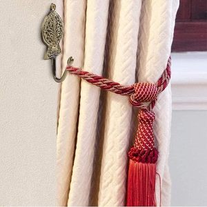 Vintage Brass Wall Hook 9.5cm x 4.5cm Carved Design Single Tier <b>Coat</b> <b>Rack</b> for Door or Wall Mounting - Product Image 6