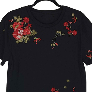 T-shirts pour hommes en coton et polyester respirants, idéaux pour un usage quotidien, broderie personnalisée, style streetwear, vente en gros. - Product Image 4