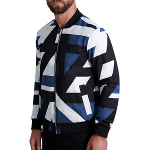 Blouson bomber pour homme tendance, col montant, haute qualité, vêtement d'hiver décontracté, vente directe d'usine à prix raisonnable, pas cher - Product Image 2