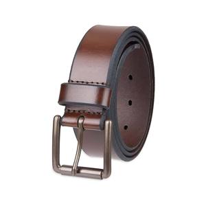 Ceinture en cuir de vache véritable de style vintage Oldtown, inspirée de la tradition héritée, avec boucle en alliage Ironhide Buckshot - Product Image 1