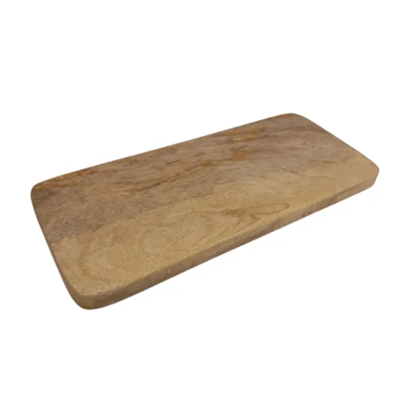 Utensilio de cocina Rectangular, tabla de picar con Mango de madera de Color Natural, moderna, para cortar, personalizada, novedad