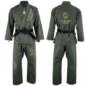 Kimono de Jiu-Jitsu Brésilien (BJJ) en tissu Pearl Weave durable, avec logo frontal, séchage rapide, personnalisable, pour l'entraînement en arts martiaux - Product Image 4