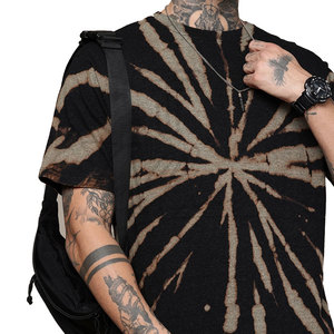 Camiseta Tie-Dye de Alta Calidad al por Mayor, Personalizada, de Gran Tamaño, con los Mejores Diseños de Moda, Holgada, para Hombre - Product Image 5